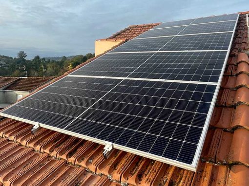 Instalación fotovoltaica de autoconsumo doméstico de 2.75 kW en Pereiro de Aguiar, Ourense