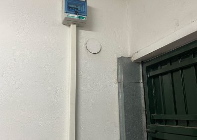 Punto de recarga para vehículo eléctrico en vivienda unifamiliar en Ourense