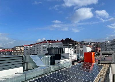 Instalación fotovoltaica de autoconsumo de 18kW sobre cubierta en Vigo, Pontevedra