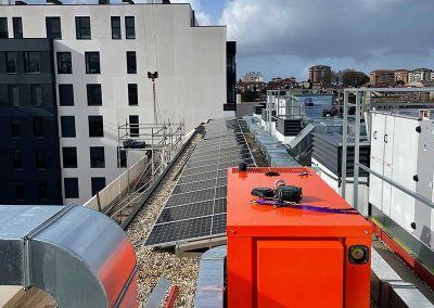 Instalación fotovoltaica de autoconsumo de 18kW sobre cubierta en Vigo Pontevedra