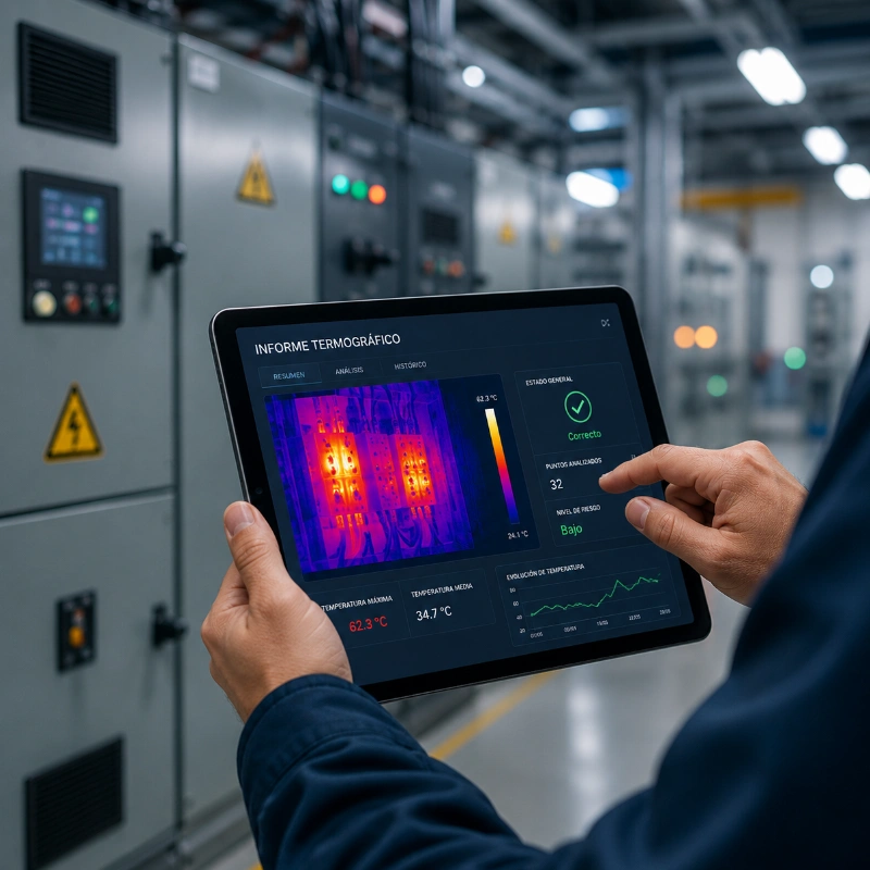 Análisis termográfico de una instalación eléctrica mediante informe digital de mantenimiento predictivo Análisis termográfico de una instalación eléctrica mediante informe digital de mantenimiento predictivo